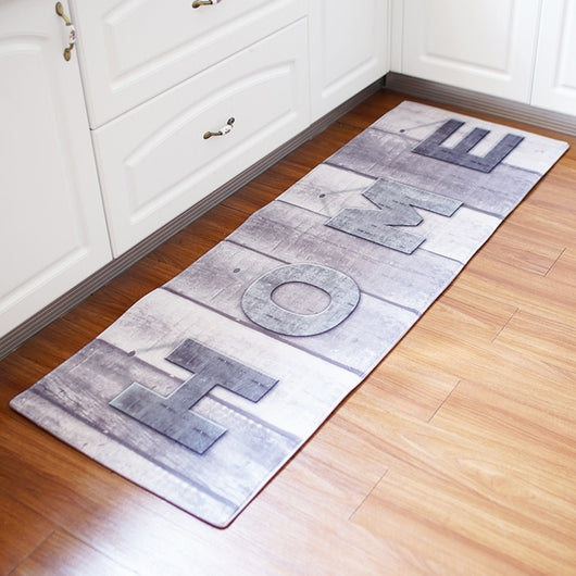 Tapete Largo Impreso para Baño y Cocina