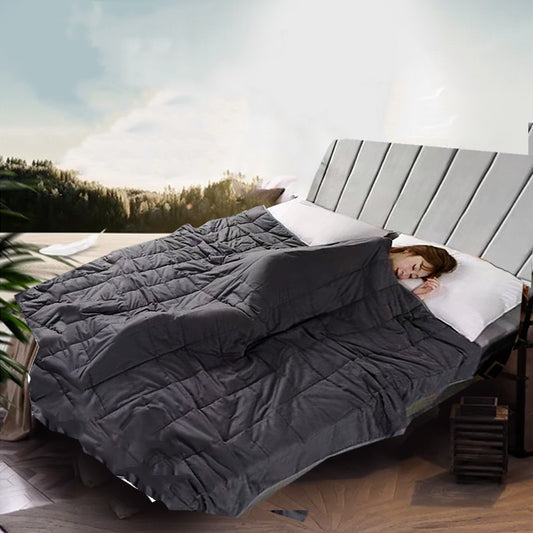 Manta Sensorial Suave para Ansiedad y Autismo - Individual, Doble y King