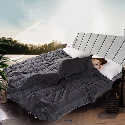 Manta Sensorial Suave para Ansiedad y Autismo - Individual, Doble y King