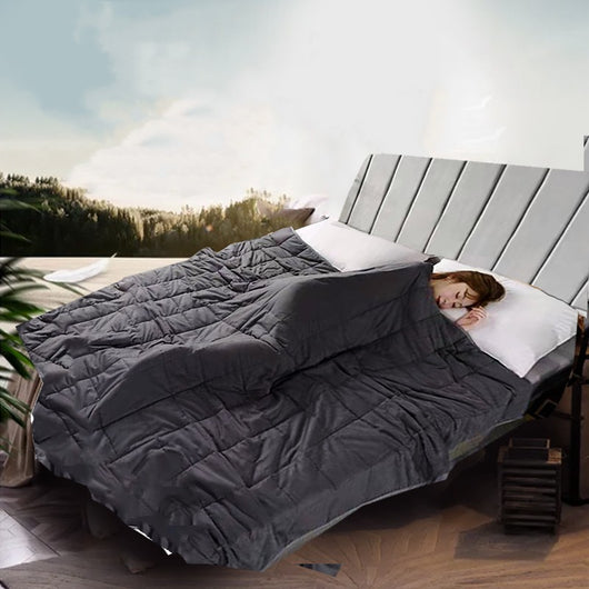 Manta Sensorial Suave para Ansiedad y Autismo - Individual, Doble y King