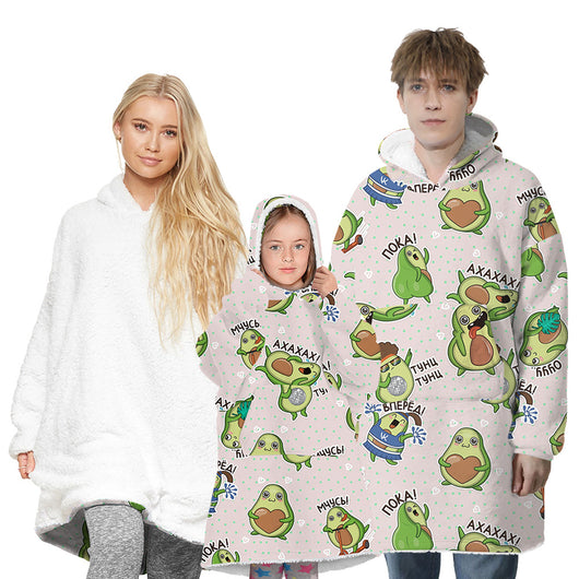 Suéter Manta Estampado Aguacate para Padres e Hijos - Image 8