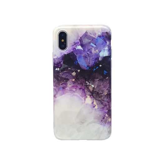 Funda para teléfono con patrón mármol púrpura efecto viento frío - Image 10