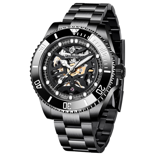 Reloj Mecánico PAGANI con Correa de Acero Inoxidable - Image 6