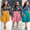 Vestido de Gasa Estampado para Mujer - Colección Otoño