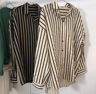 Camisa Vintage a Rayas Court - Image 6