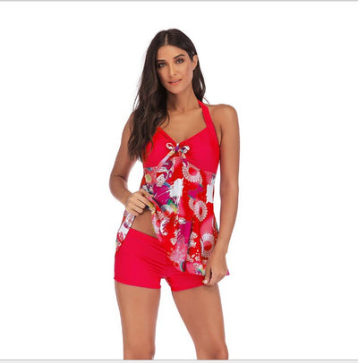Traje de Baño Reductivo de Color Liso con Tecnología Absorbente - Image 4
