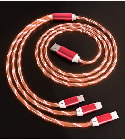 Cable LED Sincronizado 3 en 1 para Carga Rápida - Image 6