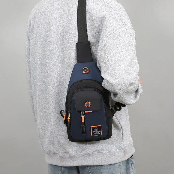 Bolsa Pectoral Multifuncional para Hombre - Diseño Moderno y Versátil
