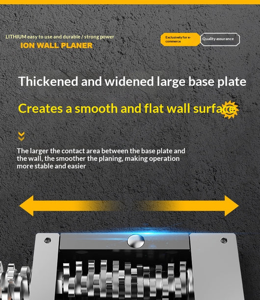 Lijadora Eléctrica de Pared Profesional sin Polvo de Alta Potencia - Image 13