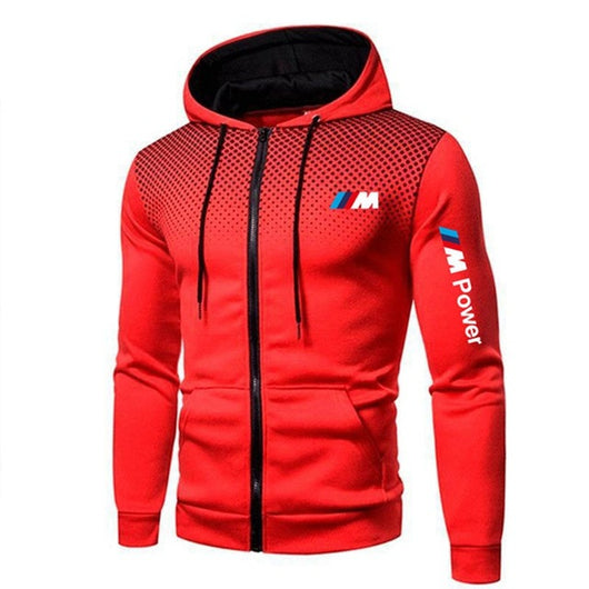 Sudadera Deportiva de Algodón con Cierre - Estilo Casual para Outdoor - Image 9