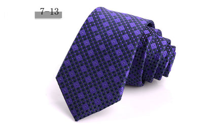 Corbata Formal Rayada de 7cm para Hombre - Elegancia Empresarial - Image 16