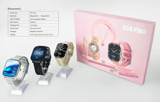 Reloj Inteligente para Mujer con Llamadas Bluetooth, Monitor Cardíaco y Oxígeno - Image 3