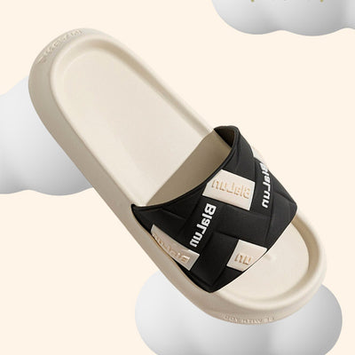 Pantuflas de Bloques de Color para Parejas - Cómodas Zapatillas de Casa con Suela Antideslizante - Image 16