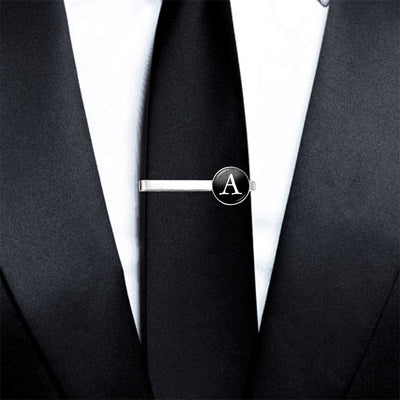 Clip para Corbata con Letra Decorativa - Estilo Francés - Image 32
