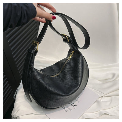 Bolso Mensajero de Cuero Suave Capacidad Grande para Llevar Bajo el Brazo - Image 31