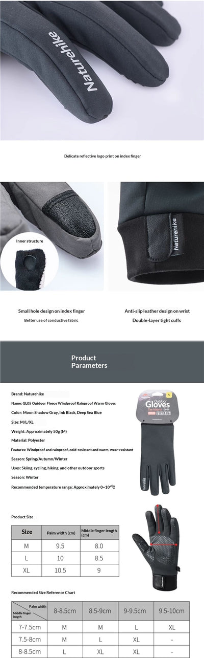 Guantes Térmicos Forrados para Hombre y Mujer - Deportes de Invierno y Montaña - Image 7