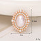 Jeans Button Hole Shoes Diy Accessories Bright Crystal Classic Estilo Ornament Accessories Upper Pearl Flower C503 Transparente