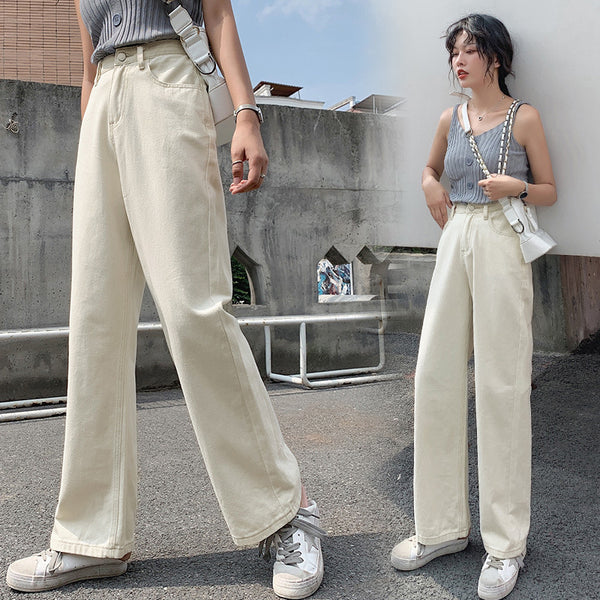 Pantalones Largos de Limpieza Estilo Coreano con Orificios de Drenaje