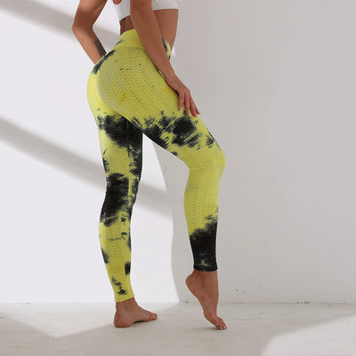 Pantalones de Chándal Tie-Dye Cintura Alta y Ajustados - Image 18