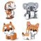 Set de Bloques Constructores Animales Kaola Keji - 3000 Piezas Creativas