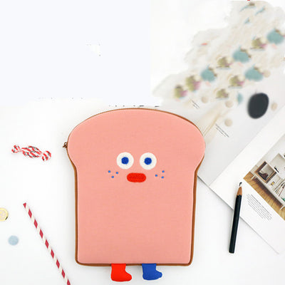 Cuaderno Organizador con Bolsa para Documentos Diseño Pan Adorable - Image 5