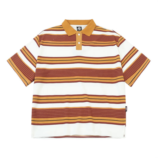 Camiseta Polo Hombre a Rayas con Solapa