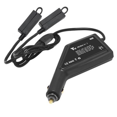 Cargador Dual para Autos Eléctricos con Batería Recargable y Control Remoto