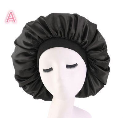 Gorro de Seda Satinada para Dormir - Bonnet Nocturno Estampado