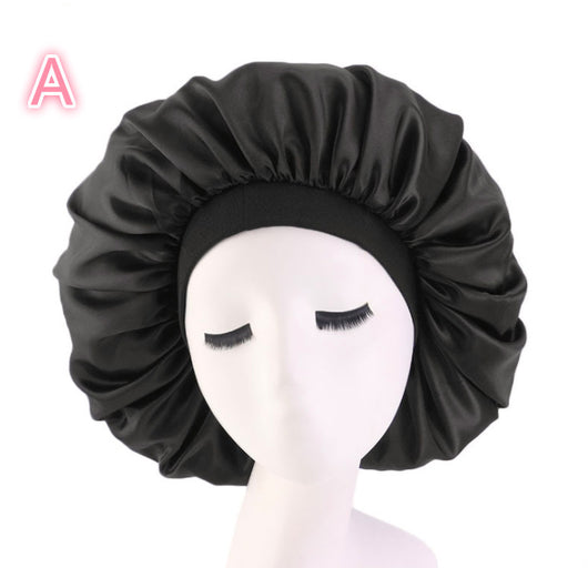 Gorro de Seda Satinada para Dormir - Bonnet Nocturno Estampado