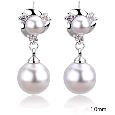 Aretes de Perla con Borla en Plata Esterlina para Mujer - Image 18