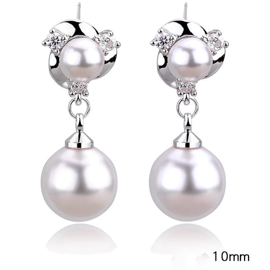 Aretes de Perla con Borla en Plata Esterlina para Mujer - Image 18