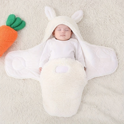 Saco de Dormir para Bebé Recién Nacido en Fleece Suave - Envoltorio Térmico Unisex con Soporte para la Cabeza - Image 12