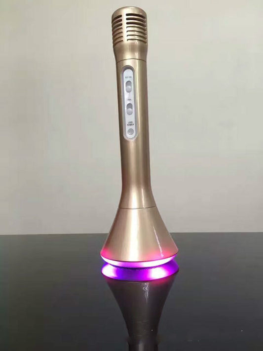 Micrófono Karaoke Portátil con Altavoz Estéreo