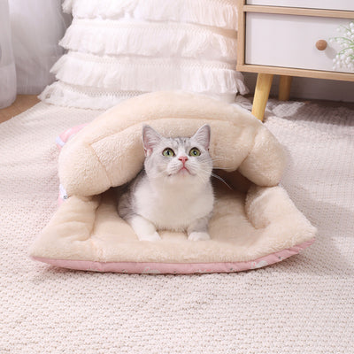 Cama Térmica Plegable para Gatos y Perros con Colchoneta Desmontable - Image 4