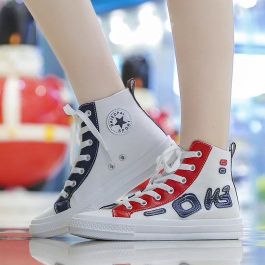 Zapatillas Altas de Lona Estilo Urbano - Image 8