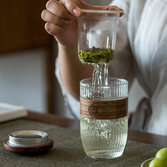Vaso de Vidrio Rongshantang Premium