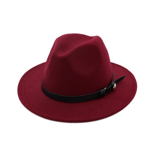 Sombrero Jazz de Ala Recta en Fieltro - Image 20
