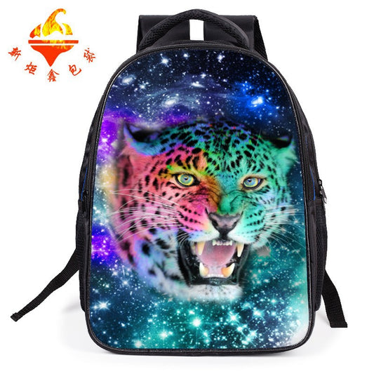 Mochila Escolar Infantil Estampado Tigre - Grados 1 a 6 - Image 2