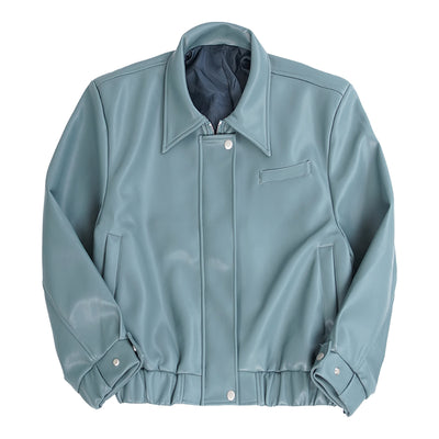 Chaqueta de Cuero PU Retro Casual para Invierno - Diseño Moderno y Versátil - Image 8