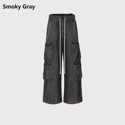 Jeans Pantalón Ancho Unisex de Moda Contemporánea - Image 7