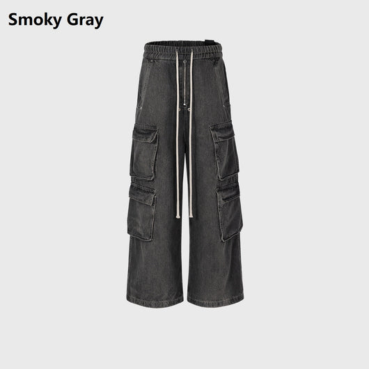 Jeans Pantalón Ancho Unisex de Moda Contemporánea - Image 7