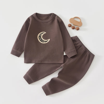 Pijama Infantil de Algodón Puro con Manga Larga para Casa - Image 4