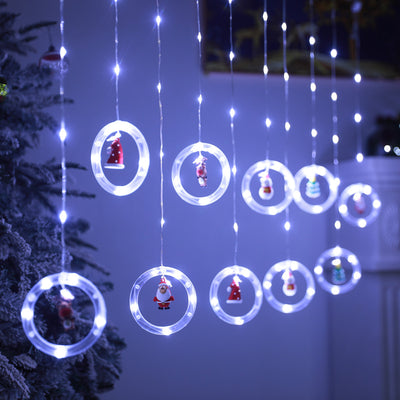 Cadena de Luces Navideñas para Cortinas - Image 6