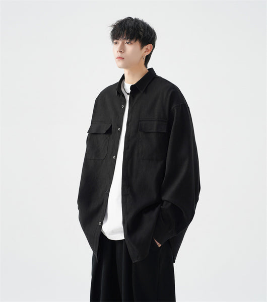 Camisa Jacket Casual Oversize para Hombre - Talla Grande - Image 24