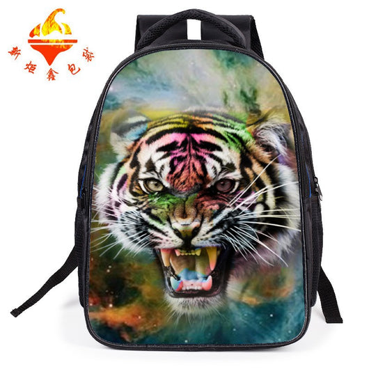 Mochila Escolar Infantil Estampado Tigre - Grados 1 a 6 - Image 3
