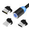 Cable de Carga Magnético 3 en 1