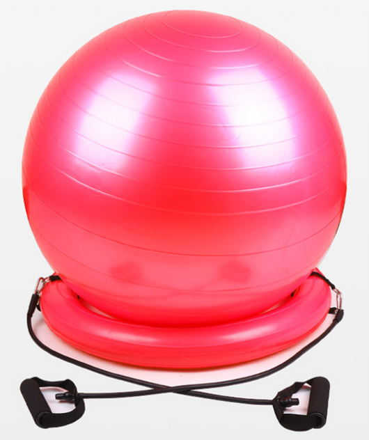 Pelota de Yoga Antiexplosión con Base Fija - Image 9