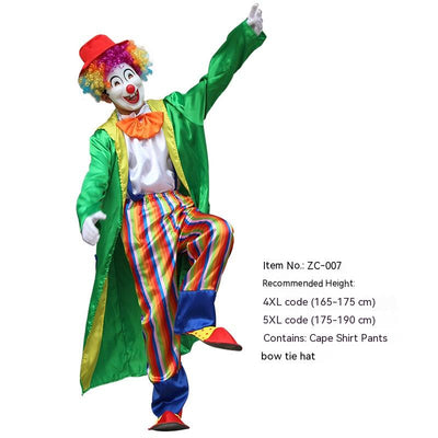 Disfraz de Payaso para Adultos y Niños - Traje Completo para Escenario - Image 9