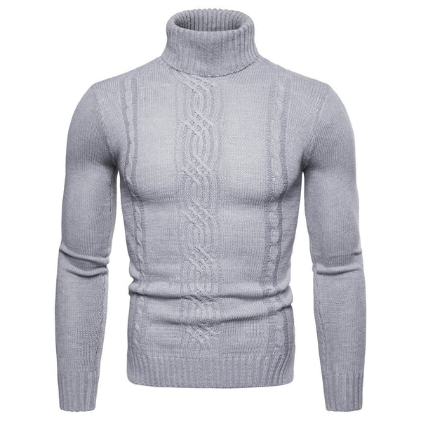 Suéter Casual de Tejido Jacquard Estilo Inglés