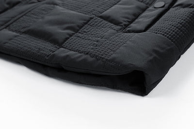 Chaqueta Acolchada de Algodón para Hombre - Estilo Business Casual con Cuello Polo - Image 17